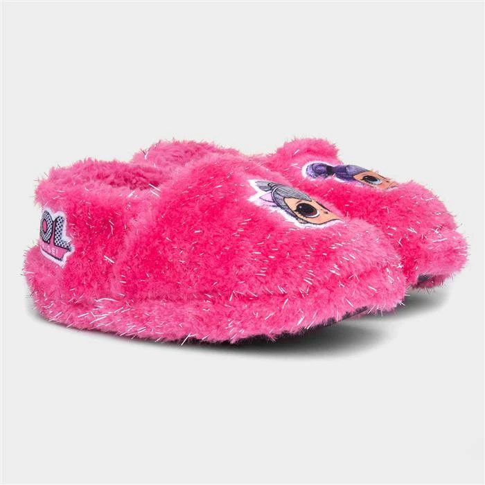 LOL Surprise Kids Pink Sparkly Slipper - Image 5