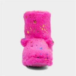 Buckle My Shoe Dusty Kids Pink Cat Ears Bootie
