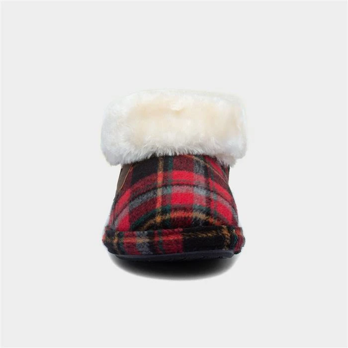 Jo & Joe Glenroyal Womens Red Tartan Bootie