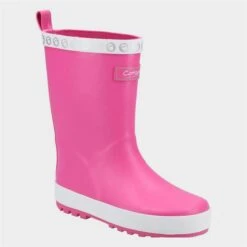 Cotswold Prestbury Junior Kids Pink Welly