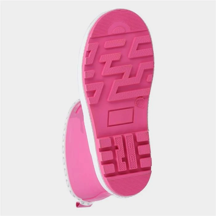 Cotswold Prestbury Junior Kids Pink Welly - Image 3