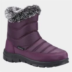 Cotswold Longleat Womens Purple Wellington Boot
