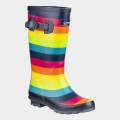 Cotswold Kids Rainbow Multi-Coloured Welly