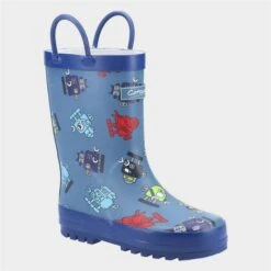 Cotswold Puddle Kids Multi Robot Welly