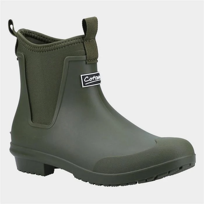 Cotswold Grovsner Womens Green Ankle Welly