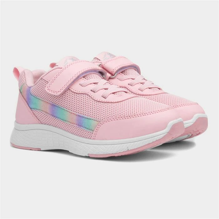 XL Kids Rainbow Stripe Mesh Trainer - Image 5