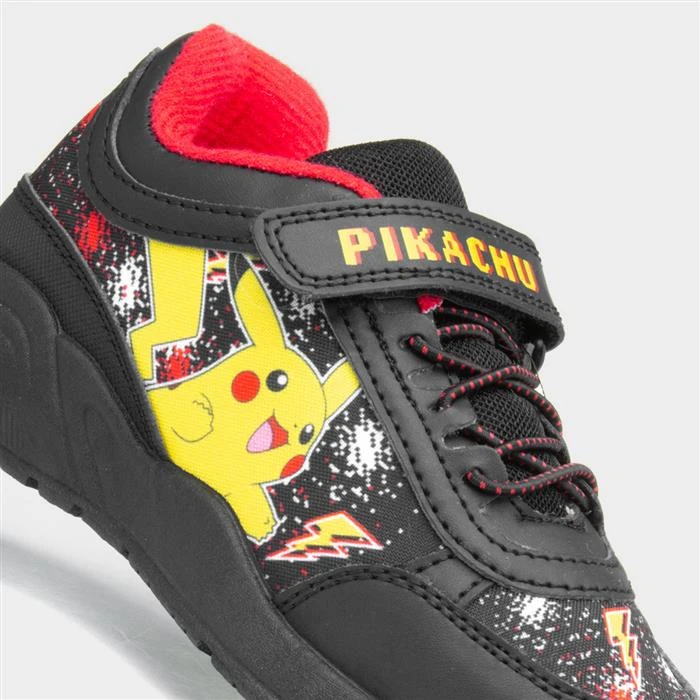 POKEMON Pokémon Pikachu Parkview Kids Black Trainer - Image 4