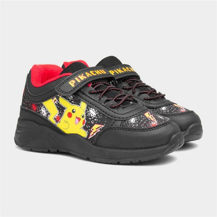 POKEMON Pokémon Pikachu Parkview Kids Black Trainer - Image 5