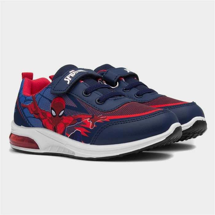 Spiderman Light Up Easy Fasten Kids Trainer - Image 5