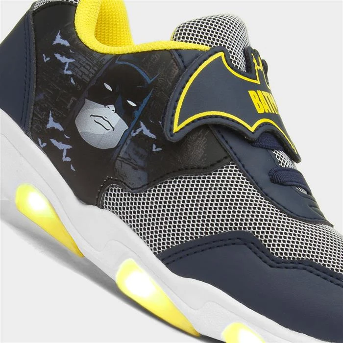 Batman Kids Navy Light Up Trainer - Image 4