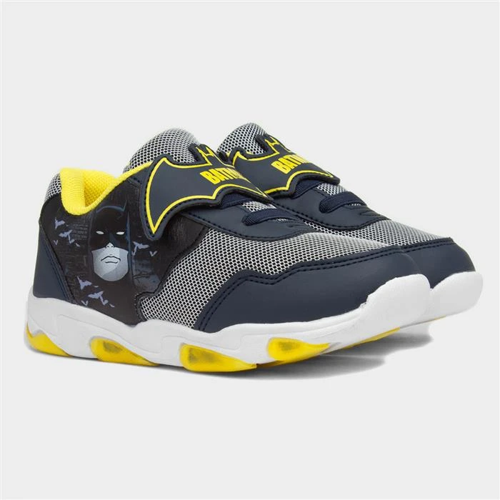 Batman Kids Navy Light Up Trainer - Image 5