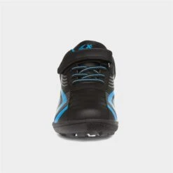XL Forth Kids Black Easy Fasten Astro Trainers